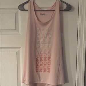 Under Armour Pink Graphic Relaxed Tank Top